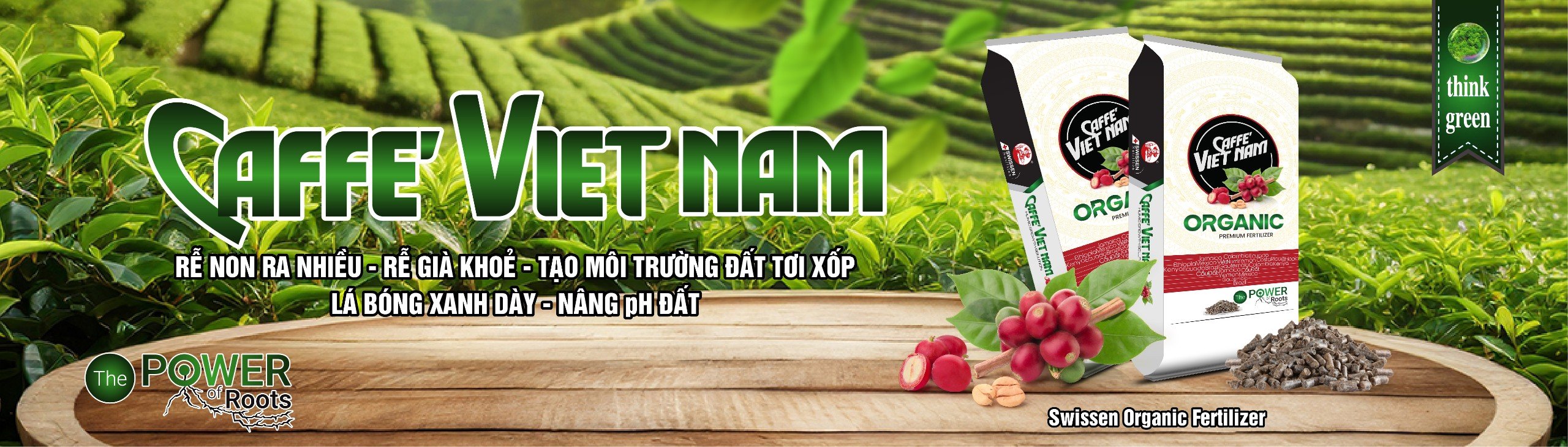 PHÂN HỮU CƠ NỢ HIỆU SUẤT CAO CAFE VIỆT NAM
