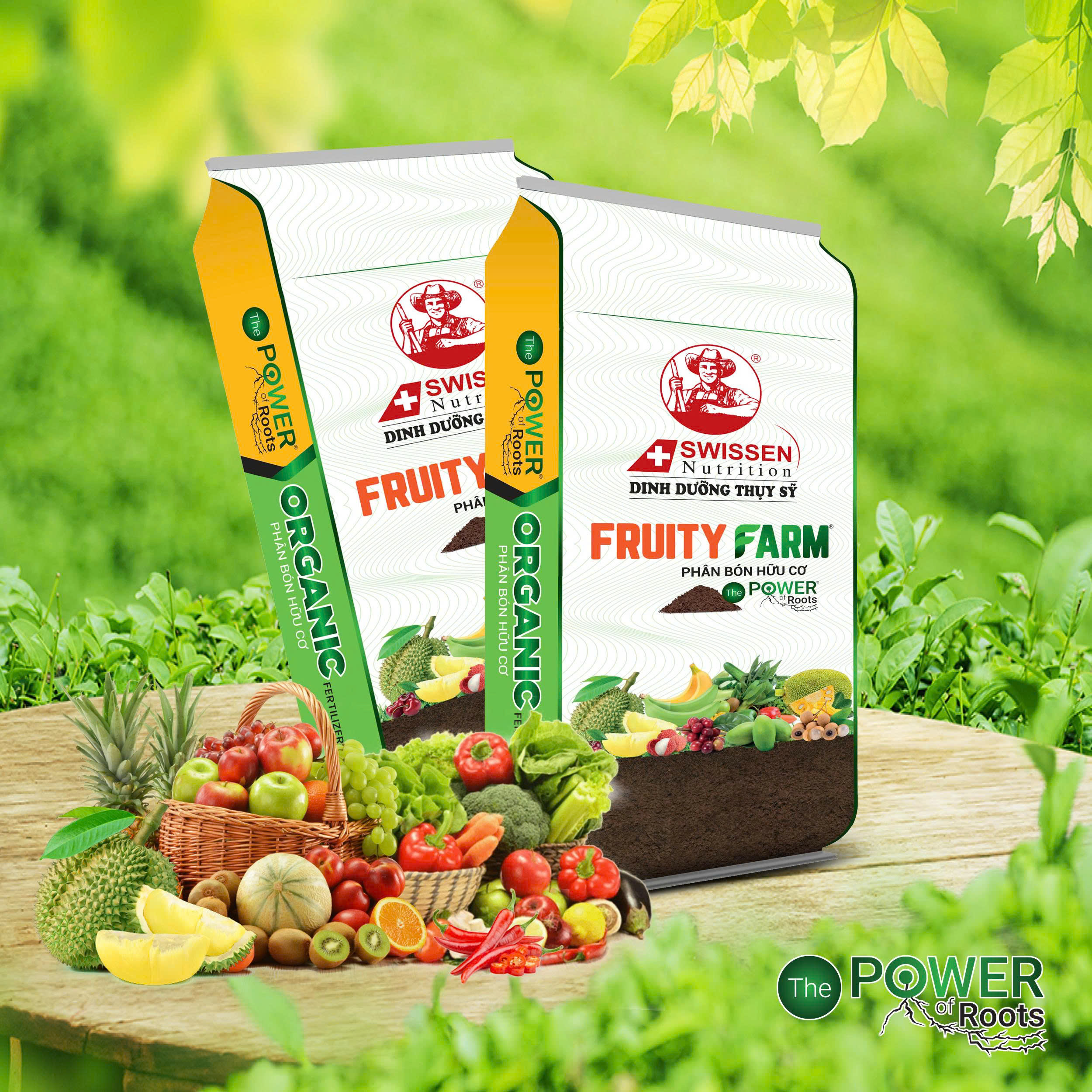PHÂN BÓN HỮU CƠ NUTRI FARM THUỴ SỸ